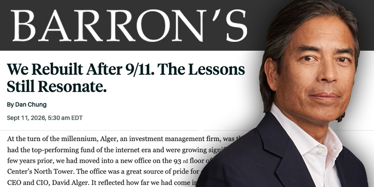 Thumbnail of Barron's article featuring Dan Chung on 9/11