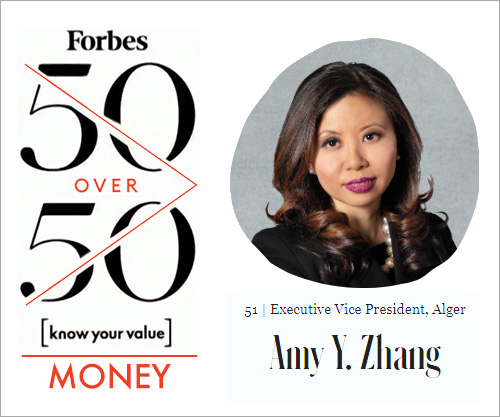 Thumbnail for Amy Zhang Named to Forbes 50 Over 50 List