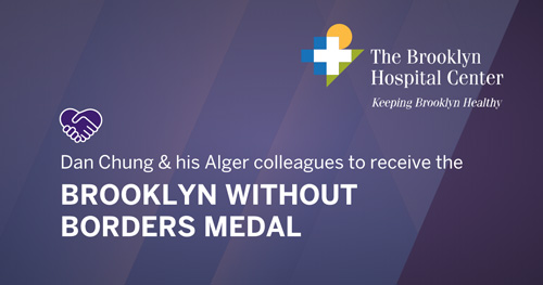 Thumbnail titled Dan Chung & His Alger Colleagues Receive Brooklyn Without Borders Medal