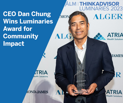 CEO Dan Chung Wins Luminaries Award