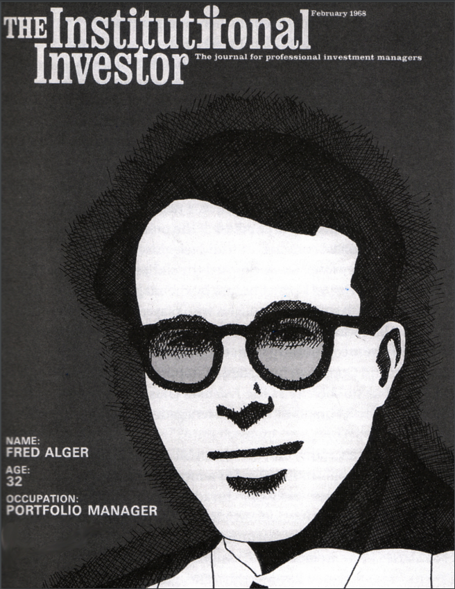 Institutional Investor Cover With Fred Alger